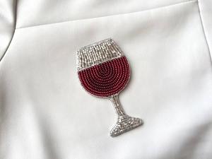 Colgante de Calcedonia Blanca en Forma de Cruz, Chapado en Oro, con Cuentas, Diseño Exclusivo, Engastado a Mano, Producto a Granel, Ligero - Product Image 6