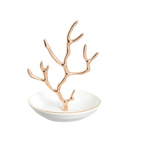 Super vente dernier style présentoir à bijoux plateau de présentation de bijoux personnalisé en métal et porte-bijoux de vitrine de salon de beauté. - Product Image 1