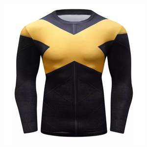 Personalice su propio logotipo Sublimado Manga completa Rash Guard MMA Rash Guard BJJ Rash Guard - Product Image 1