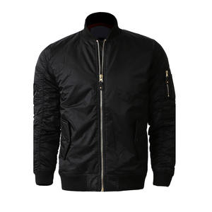 Veste en satin Union Made Varsity Bomber Manager Adulte Grande veste - Product Image 2