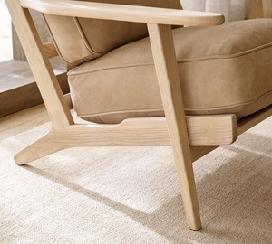 Juego de sofá de jardín para exteriores Suar de teca de caoba de madera maciza de Color Natural, cojín de silla de Material de ratán para hoteles, villas, parques-250702 - Product Image 5