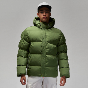Veste légère en duvet matelassée à prix d'usine avec design personnalisé pour hommes Veste matelassée à impression en bas quantité minimale de commande - Product Image 1