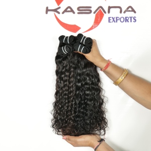 ช่อผมมนุษย์เวียดนามแบบไม่ผ่านกระบวนการผมสีดำธรรมชาติสไตล์ลอนลึกแบบหลวมสีธรรมชาติไม่ผ่านกระบวนการ - Product Image 2