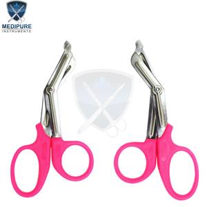 Tijeras de vendaje de utilidad de calidad Superior, tijeras médicas quirúrgicas para enfermeras, médicos e instrumentos quirúrgicos de procedimientos clínicos - Product Image 6