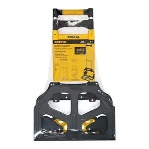 Pretul 100 kg carrello a mano e carrello con 1 Set di scatole di unità di carico Diablo pieghevole - Product Image 4