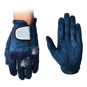 Guantes de golf de piel de oveja Cabretta personalizados directos de fábrica guantes completos transpirables con logotipo propio diseñado guantes de golf de la mejor calidad - Product Image 1