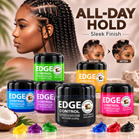 Gel Coiffant Fixation Forte pour Cheveux de Bébé, Tresses, Locs, Twists – Application et Retrait Faciles, Sans Résidus