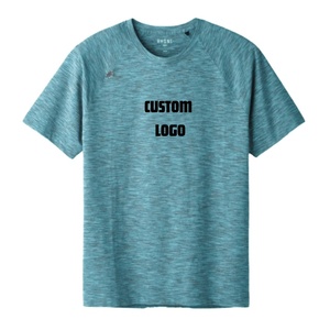 Camisetas Deportivas de Cuello Redondo Extra Grandes de Algodón 100% para Hombre, Estilo 2024, Absorben la Humedad, Manga Corta, Precio al por Mayor, Talla Grande - Product Image 2