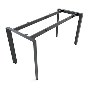HBTA003 Minimalist Design Trian <b>Desk</b> 140x60cm with Triangular Iron Legs - Product Image 3