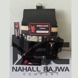 2023 sac à outils d'électricien professionnel haute qualité en cuir charpentier outil ceinture pochette multi-outils stockage OEM personnalisable - Product Image 5