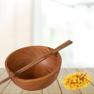 ชุดชามและตะเกียบทำจากไม้ดีไซน์เรียบง่ายเป็นมิตรต่อสิ่งแวดล้อม - Product Image 6