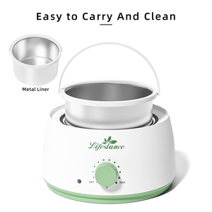 Lifestance Sáp Nóng Ấm Hơn Điện <span class=keywords><strong>Waxing</strong></span> Kit Cho Cơ Thể Chân Tay Da Tóc Loại Bỏ Nóng Chảy Nồi Sáp Máy Để Sử Dụng Nhà - Product Image 2