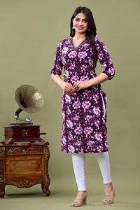 Kurti Largo de Alta Calidad, Estilo Pakistaní Indio, Diseño Bordado Elegante, Túnica Larga para Mujer para Uso Diario - Product Image 3