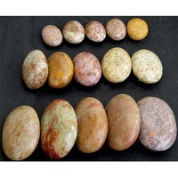 Pierre de basalte chaude, artisanat indien, sculptée au laser, colorée, accessoires de massage corporel, salon de spa, masseur de cou infrarouge
