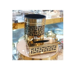 ถังขยะเหล็กและเหล็กพร้อมถังเก็บฝุ่นคุณภาพพิเศษพร้อมที่ใส่กระดาษทิชชูสำหรับใช้ในบ้านสำนักงานและโรงเรียน - Product Image 6