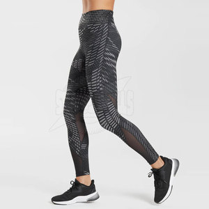 เลกกิ้งสตรีทำจากวัสดุที่ดีที่สุดเลกกิ้งออกกำลังกาย - Product Image 3