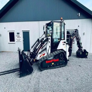 Chargeuses-pelleteuses compactes d'occasion Hydromek HMK 62 T, machine hydraulique diesel haute pression ENERPAC, faible consommation de carburant, à vendre - Product Image 4