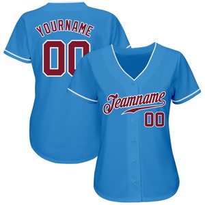 New Baseball Jersey for Adults and Youth in Polyester Lightweight Mesh Fabric - Product Image 2