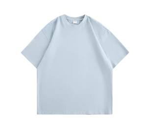 เสื้อยืดผ้าฝ้ายโอเวอร์ไซส์สำหรับผู้ชายทรงหลวมขนาดใหญ่พิเศษพิมพ์โลโก้100% - Product Image 1