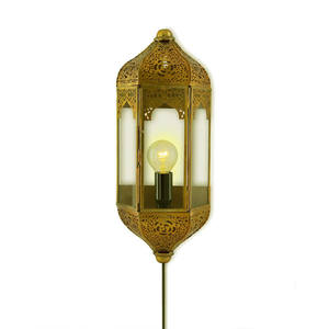 Luminaire décoratif marocain en laiton, nouveau design, pour mariage, maison, hôtel, restaurant, bureau. Haute qualité, fabriqué en Inde. - Product Image 1