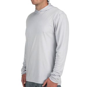 Sudadera con capucha de pesca de manga larga con sublimación de camuflaje para hombre, ropa de torneo de secado rápido transpirable, impermeable, a prueba de viento, 100% algodón - Product Image 3