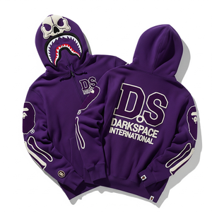 Services OEM – Sweat-shirts à capuche avec poches kangourou et cordon de serrage – Vente en gros – Haute qualité – Respirant – Logo personnalisé – Uni – Teinture unie à 100 % - Product Image 4