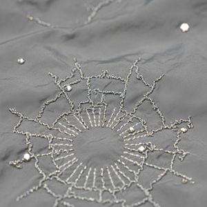 Sweat à capuche court zippé pour femme, style Y2K, avec logo personnalisé, manches ornées de strass, pantalon large à effet empilé, écologique, grammage lourd, style urbain - Product Image 5