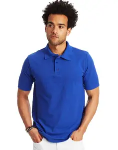 Custom Royal Blue Polo Shirt Custom Own Design 100 Percent Cotton Turtleneck Pique Polo T Shirt For Men