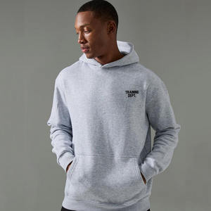 Sudadera con capucha de gran tamaño con logotipo personalizado sudaderas con capucha personalizadas para hombre de algodón básico mezclado sudaderas con capucha para hombre transpirable último nuevo diseño precio de fábrica - Product Image 1