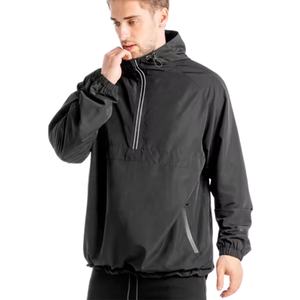 Chaqueta Cortavientos Personalizada con Recubrimiento, Resistente al Viento, Talla Grande, Ropa de Gimnasio, Ropa Deportiva, Descuento por Volumen, MOQ Bajo, Ligera, Individual - Product Image 2
