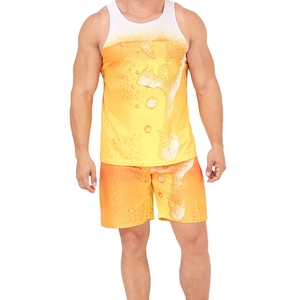 2025 Nueva camiseta sin mangas de gimnasio para hombre con logotipo personalizado de alta calidad, ropa de Fitness informal de talla grande para entrenamiento atlético, camiseta de entrenamiento de secado rápido - Product Image 2