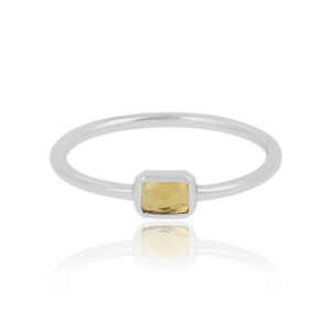 Conception simple 925 argent sterling quartz fumé bague en pierres précieuses magasin de bijoux maintenant au prix d'usine - Product Image 4