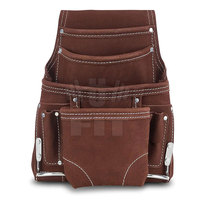 Dernier modèle de sac à outils en cuir de bonne qualité pour le travail professionnel fabriqué en usine personnaliser ceinture à outils