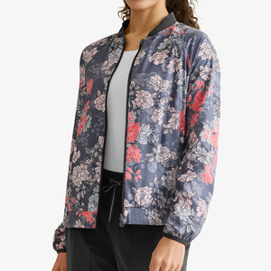 Nurse Hospital Uniforms Medical Printed <b>Scrubs</b> Jackets for Women Custom logo Long Sleeve Nursing <b>Scrub</b> Jackets Womens - Product Image 2