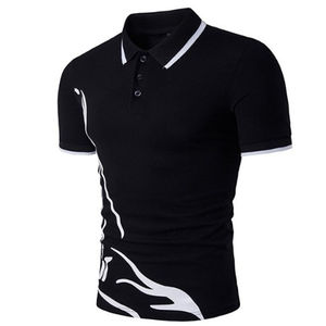 Camisetas de Manga Corta para Hombre, 100% Algodón, Antiarrugas, de Alta Calidad, al por Mayor, con Logotipo Personalizado OEM - Product Image 5