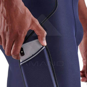 Pantalones cortos de compresión para hombre con logotipo personalizado al por mayor, pantalones cortos de compresión para entrenamiento más vendidos a la venta - Product Image 6