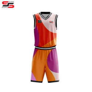Uniforme de baloncesto de sublimación deportiva de alta calidad con logotipo personalizado a bajo precio, nuevo estilo y diseño, kit de uniforme de baloncesto para hombre - Product Image 6