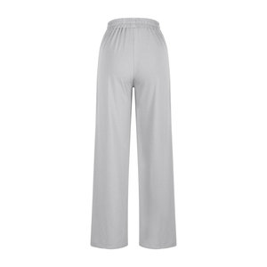 Baggy pantalons de survêtement pour femmes Fitness respirant femmes Baggy pantalon de jogging pantalon personnalisé Logo impression solide Baggy pantalons de survêtement - Product Image 3