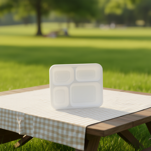 Contenitore per Pranzo Usa e Getta con 4 Scomparti - Product Image 3