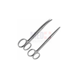 Ciseaux chirurgicaux Metzenbaum émoussés courbés 14 cm Instruments chirurgicaux médicaux en acier inoxydable - Product Image 6