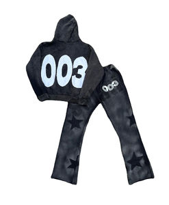 กางเกงวอร์มมีซิปมีฮู้ดใส่ได้ทั้งชายและหญิงชุดวิ่งตามต้องการสำหรับฤดูหนาวเป็นมิตรกับสิ่งแวดล้อม - Product Image 6