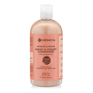 مجموعة العناية بالشعر بالعسل والزبادي المغذية من OEM، 500 مل، شامبو وبلسم مرطب ومصلح للشعر الجاف وملطف للشعر - Product Image 2