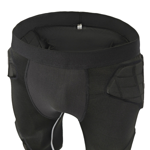 Pantalon de compression rembourré de football pour hommes Pantalon de compression de football avec coussinets Collants de compression de protection de football pour hommes rembourrés - Product Image 5