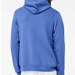 BC3719 BELLA + CANVAS Unisex Sponge Fleece Pullover Hoodie Royal Blue Hoodies para invierno Calidad Heavy Fleece Hoodie para hombres - Product Image 3