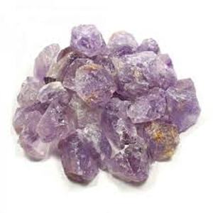 Piedra de amatista rugosa, piedra natural pulida, cristal curativo de reiki, cristal natural al por mayor - Product Image 3