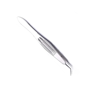 Fórceps de ligadura de doble párpado de acero inoxidable de alta calidad, pinzas médicas OEM personalizadas, fórceps quirúrgicos para atar oftálmicos - Product Image 3