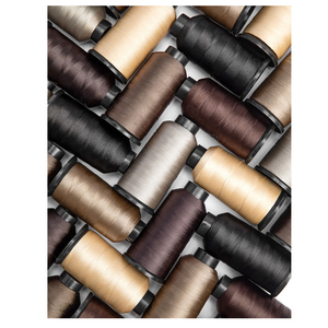 Vente en gros fil à coudre en nylon collé Pro Extension de cheveux en polyester et nylon de haute qualité populaire Outils d'extension de cheveux à tisser - Product Image 3