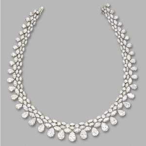 High Quality Moissanite Diamond <b>Necklace</b> Iced Out <b>Chain</b> for Engagement Wedding or Gift Available at Wholesale Price - Product Image 1
