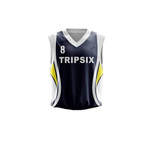 Conjunto completo de uniformes de baloncesto estampados transpirables personalizables con diseño de su propia opción de Jersey - Product Image 3