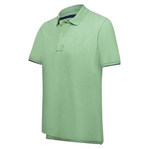 Precio de fábrica personalizado hombres deportes impresión bordado Logo diseño polos hombres 100% algodón elegante transpirable hombres polos - Product Image 2
